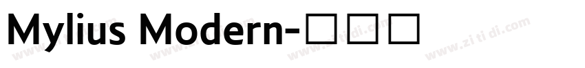 Mylius Modern字体转换 Mylius Modern字体转换
